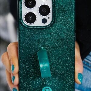Loopy Case Emerald Sparkle * iPhone 15 Pro Max